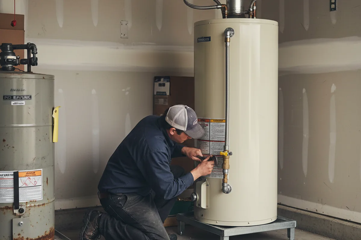Water heater and shutoff valve replacement in San Francisco
